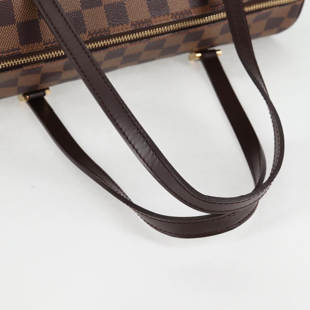 LOUIS VUITTON Damier Ebene Papillon 30 Hand Bag N51303 LV Auth 136684V