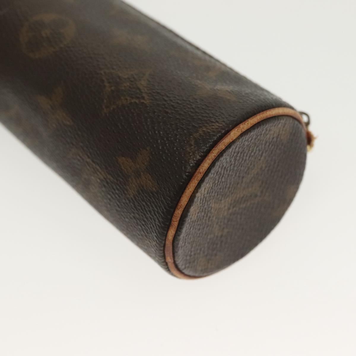 LOUIS VUITTON Monogram Papillon Pouch LV Auth 136696