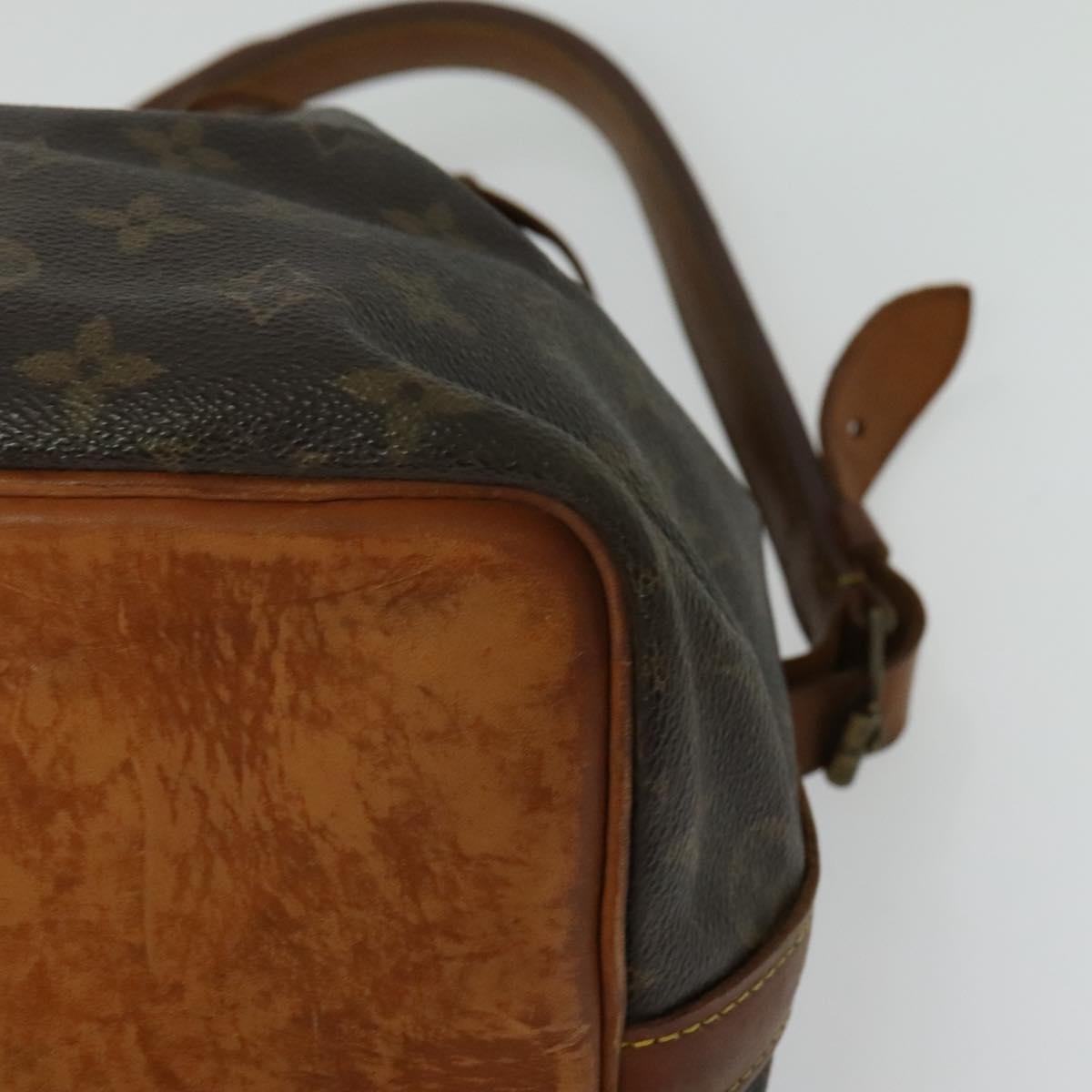 LOUIS VUITTON Monogram Petit Noe Shoulder Bag M42226 LV Auth 136705