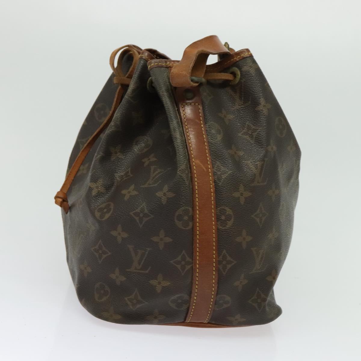 LOUIS VUITTON Monogram Petit Noe Shoulder Bag M42226 LV Auth 136705