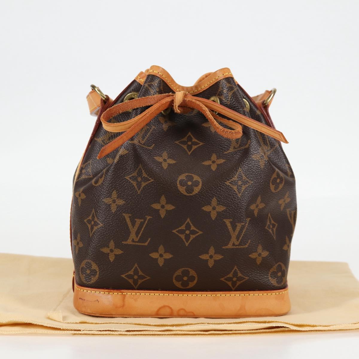 LOUIS VUITTON Monogram Mini Noe Hand Bag M42227 LV Auth 136706V