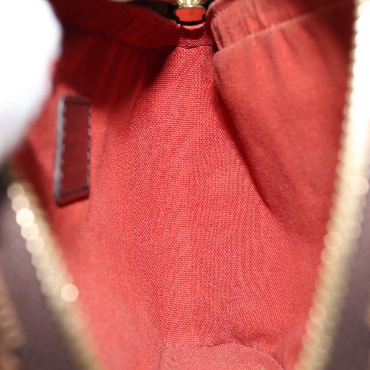 LOUIS VUITTON Damier Ebene Geronimos Shoulder Bag N51994 LV Auth 136720