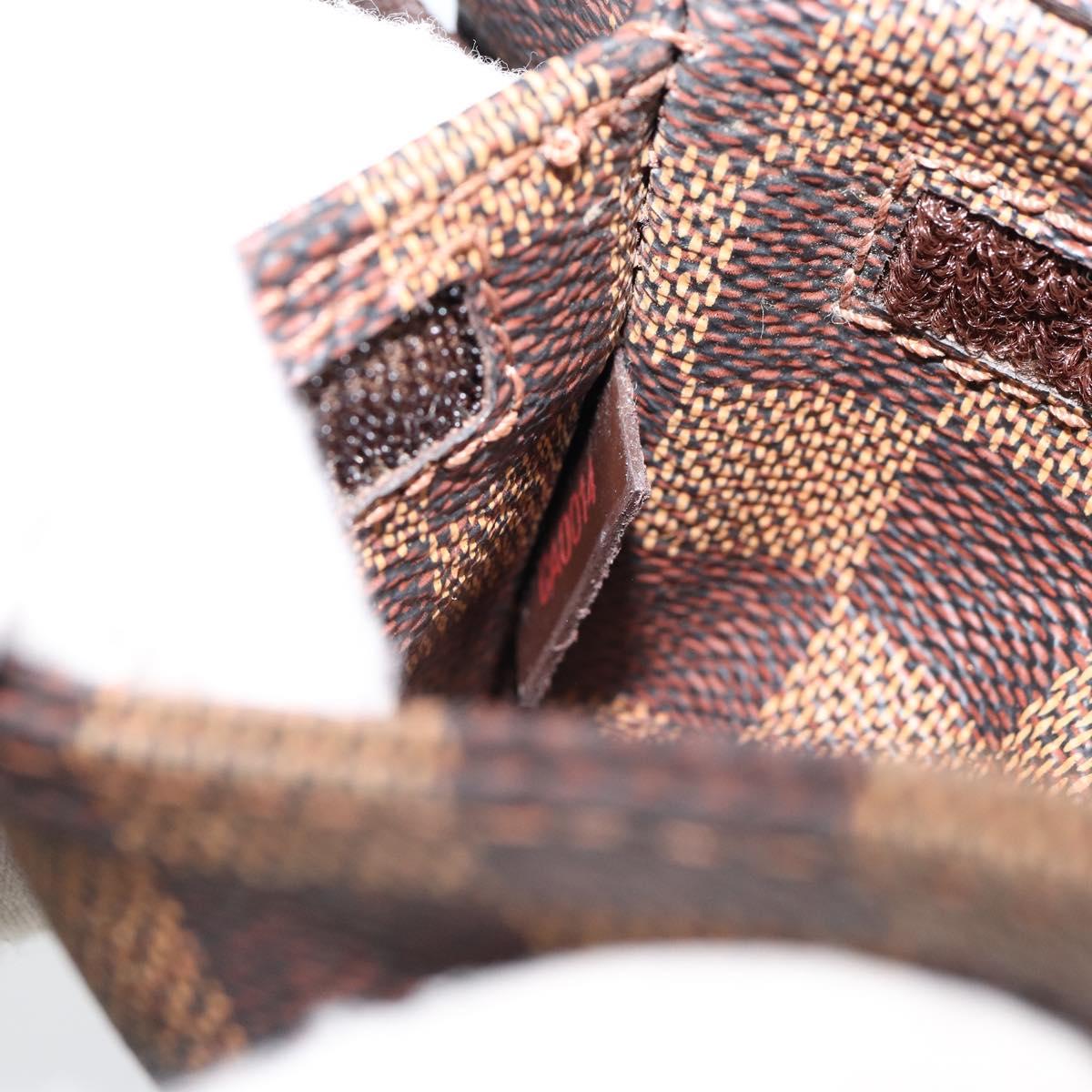 LOUIS VUITTON Damier Ebene Geronimos Shoulder Bag N51994 LV Auth 136720