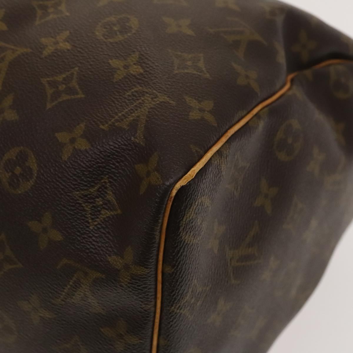 LOUIS VUITTON Monogram Keepall 45 Boston Bag M41428 LV Auth 136775