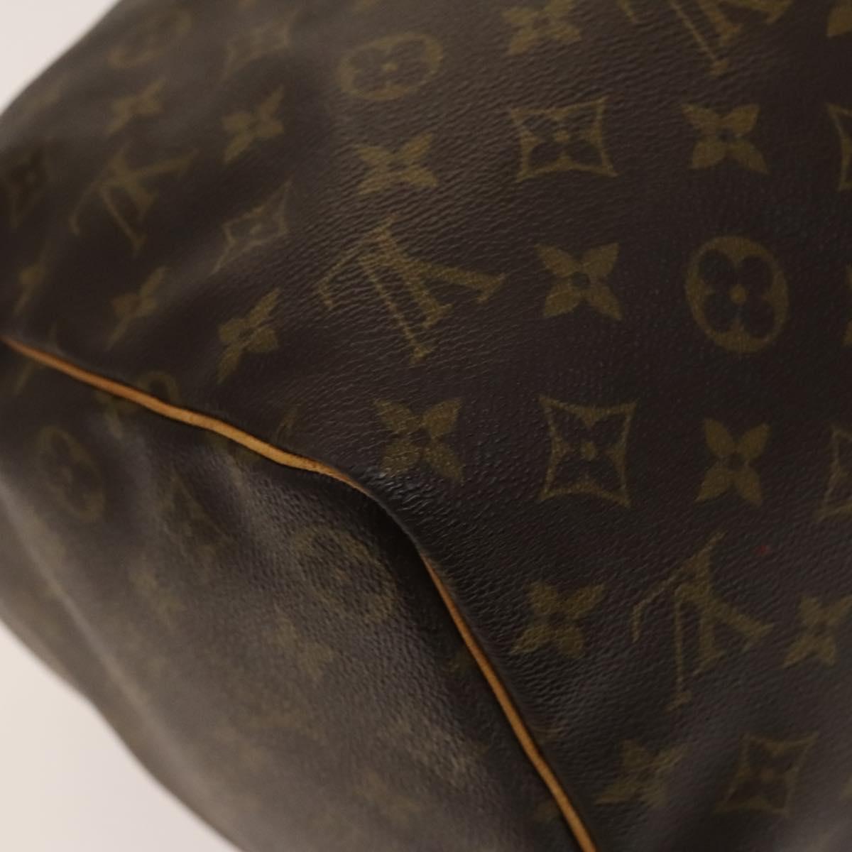 LOUIS VUITTON Monogram Keepall 45 Boston Bag M41428 LV Auth 136775