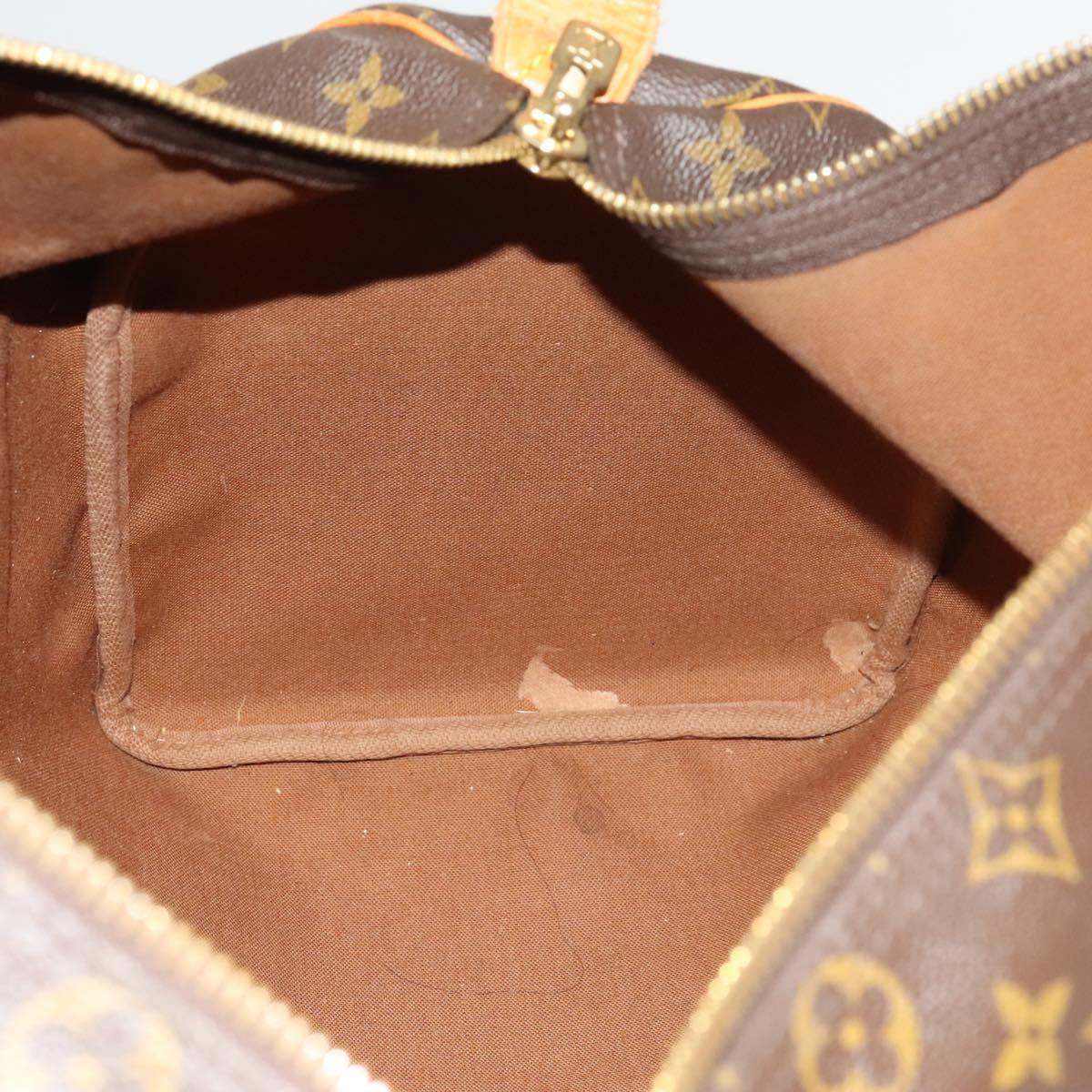 LOUIS VUITTON Monogram Keepall 45 Boston Bag M41428 LV Auth 136776