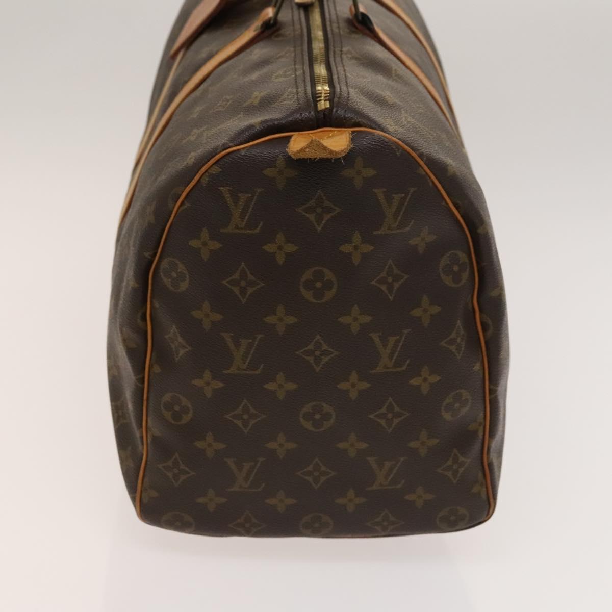 LOUIS VUITTON Monogram Keepall 45 Boston Bag M41428 LV Auth 136776