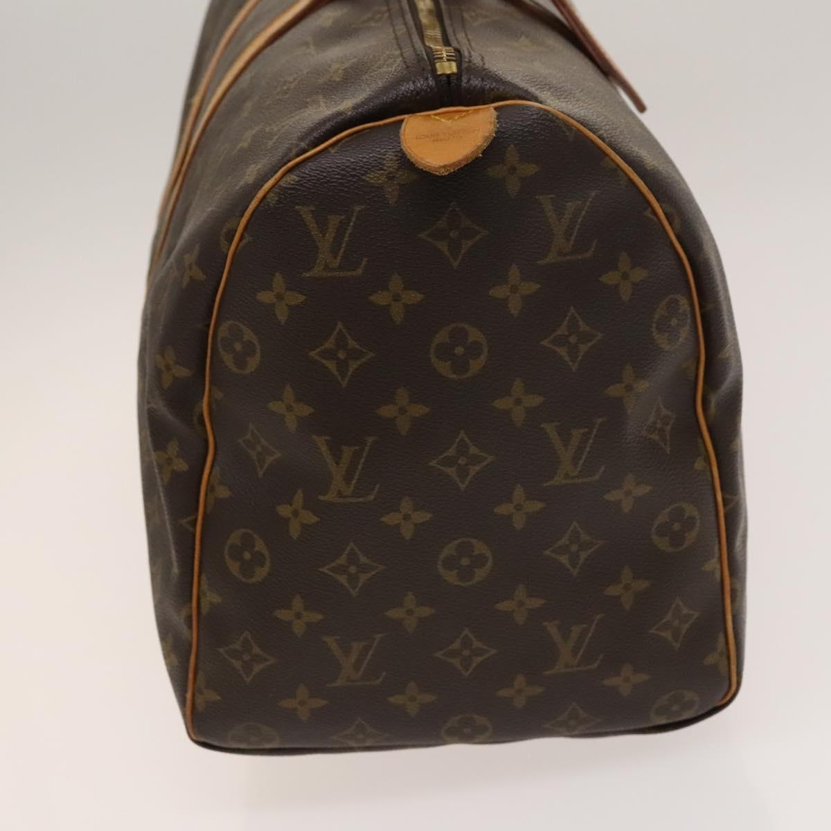LOUIS VUITTON Monogram Keepall 45 Boston Bag M41428 LV Auth 136776