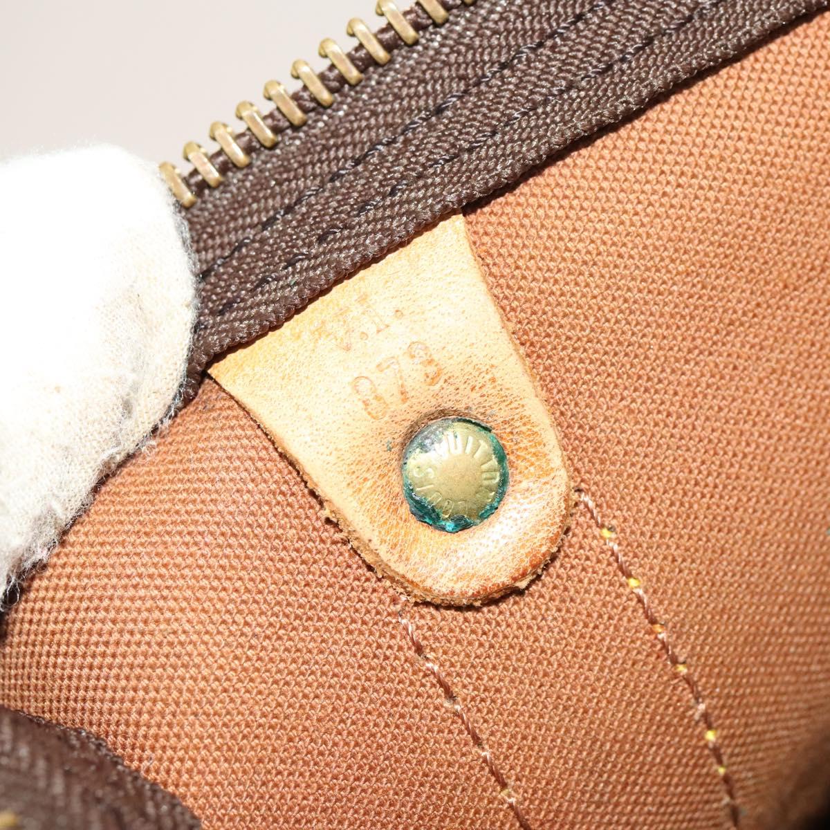 LOUIS VUITTON Monogram Keepall 45 Boston Bag M41428 LV Auth 136777