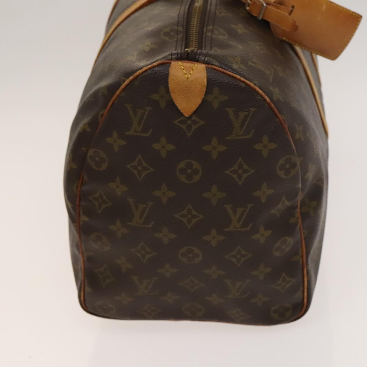 LOUIS VUITTON Monogram Keepall 45 Boston Bag M41428 LV Auth 136777