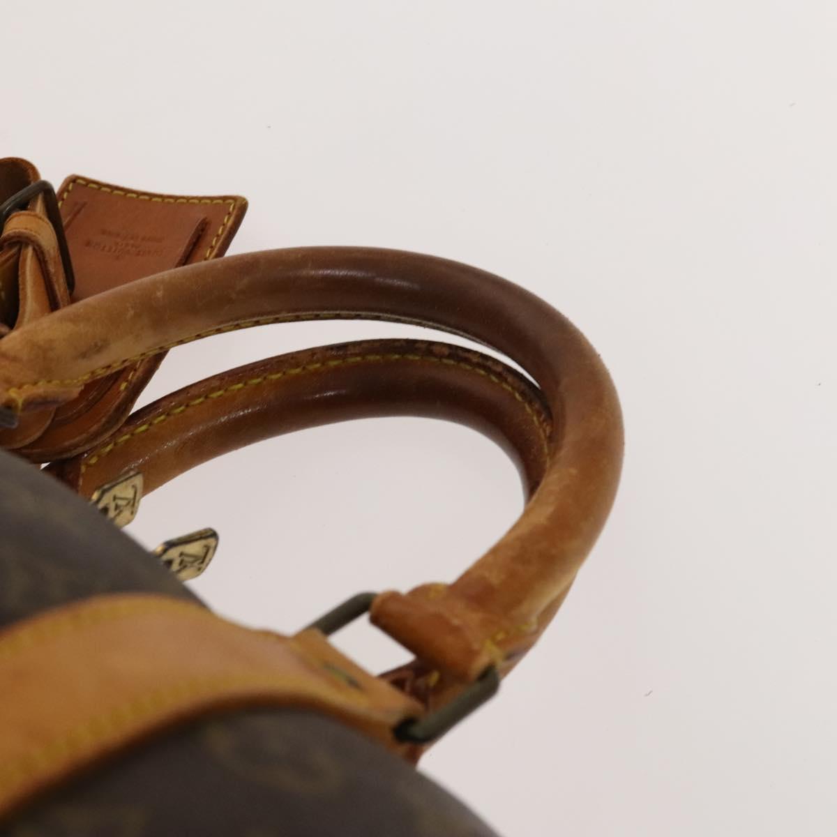 LOUIS VUITTON Monogram Keepall 45 Boston Bag M41428 LV Auth 136777