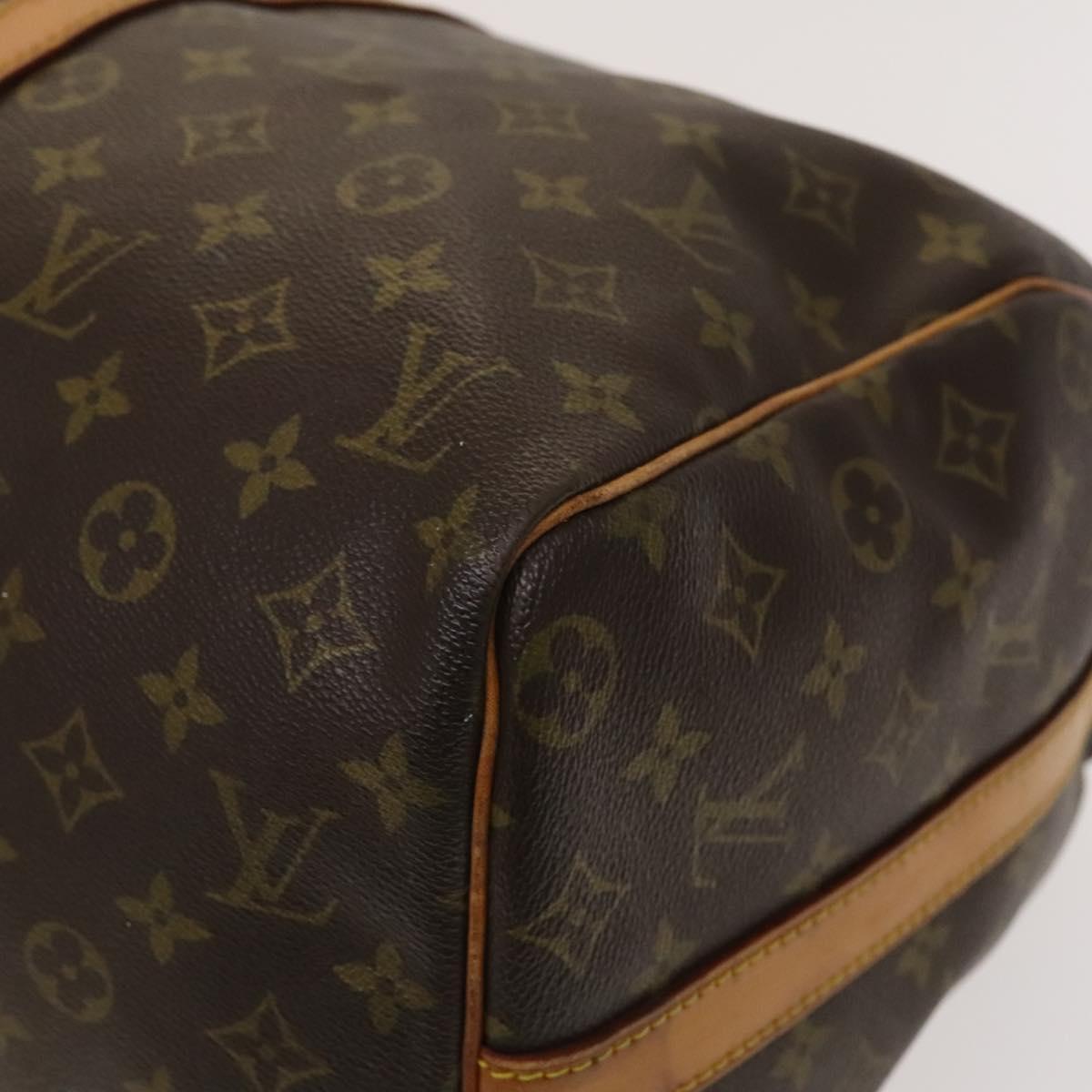 LOUIS VUITTON Monogram Keepall Bandouliere 45 Boston Bag M41418 LV Auth 136778