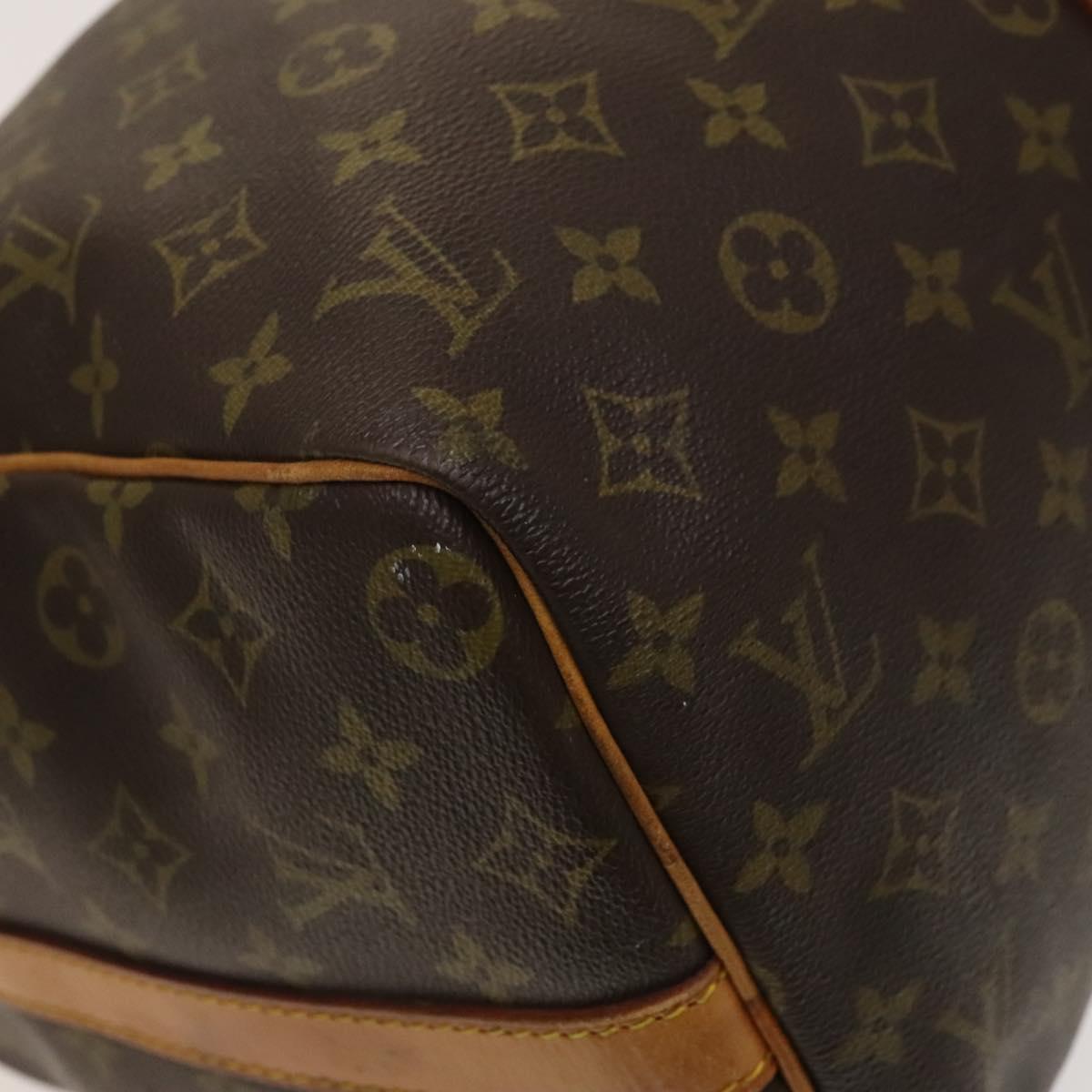 LOUIS VUITTON Monogram Keepall Bandouliere 45 Boston Bag M41418 LV Auth 136778