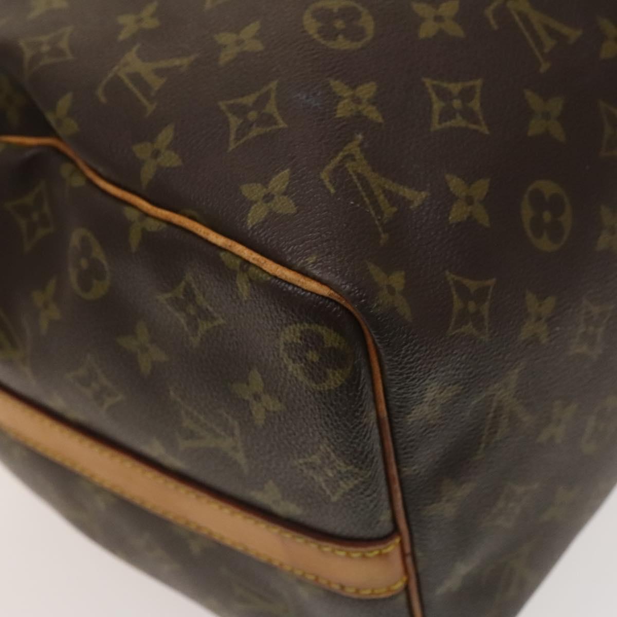 LOUIS VUITTON Monogram Keepall Bandouliere 45 Boston Bag M41418 LV Auth 136778