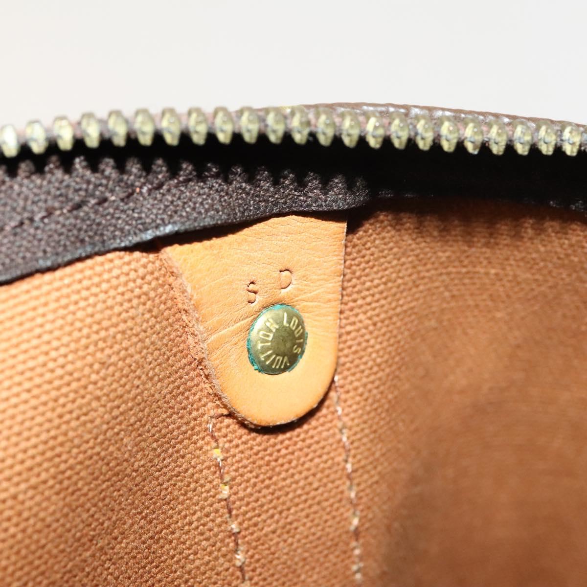 LOUIS VUITTON Monogram Keepall Bandouliere 45 Boston Bag M41418 LV Auth 136778