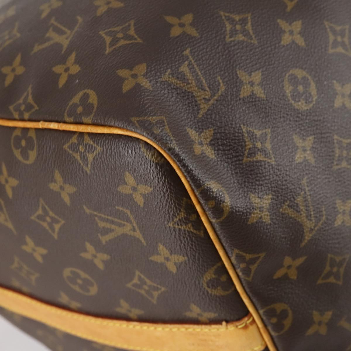 LOUIS VUITTON Monogram Keepall Bandouliere 55 Boston Bag M41414 LV Auth 136784