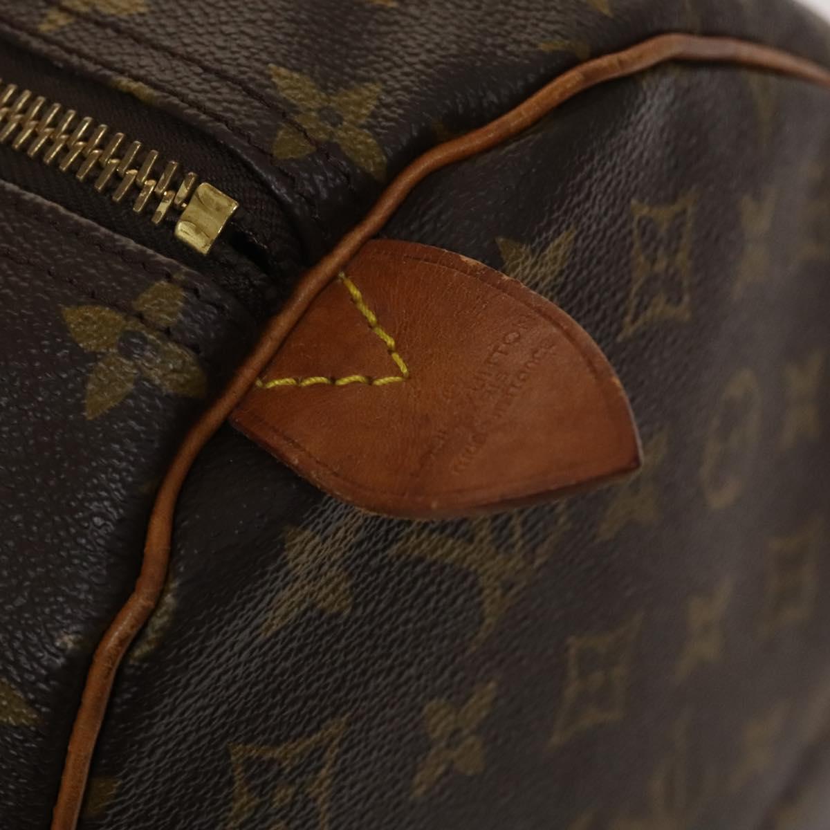 LOUIS VUITTON Monogram Keepall 60 Boston Bag M41422 LV Auth 136786