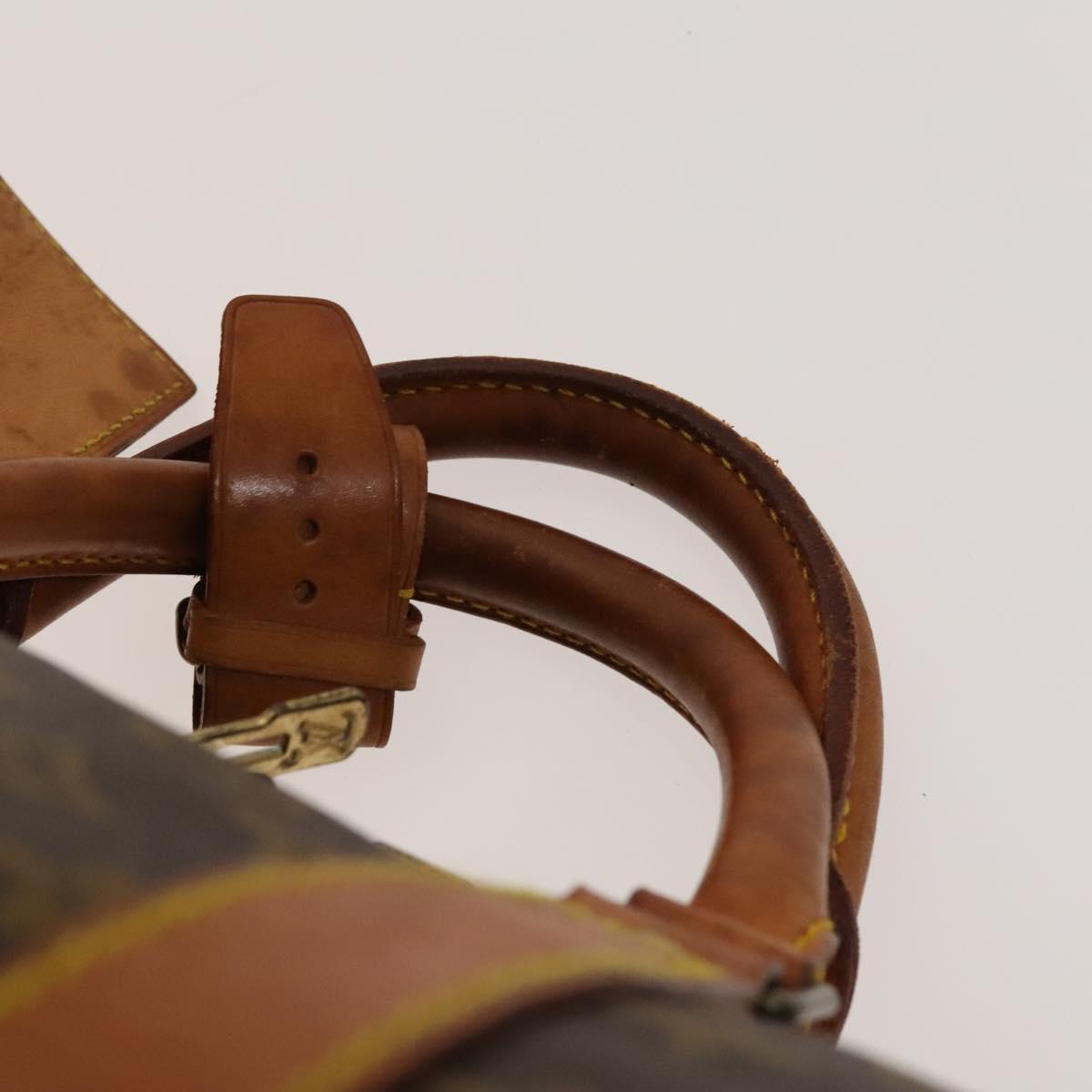LOUIS VUITTON Monogram Keepall 60 Boston Bag M41422 LV Auth 136786