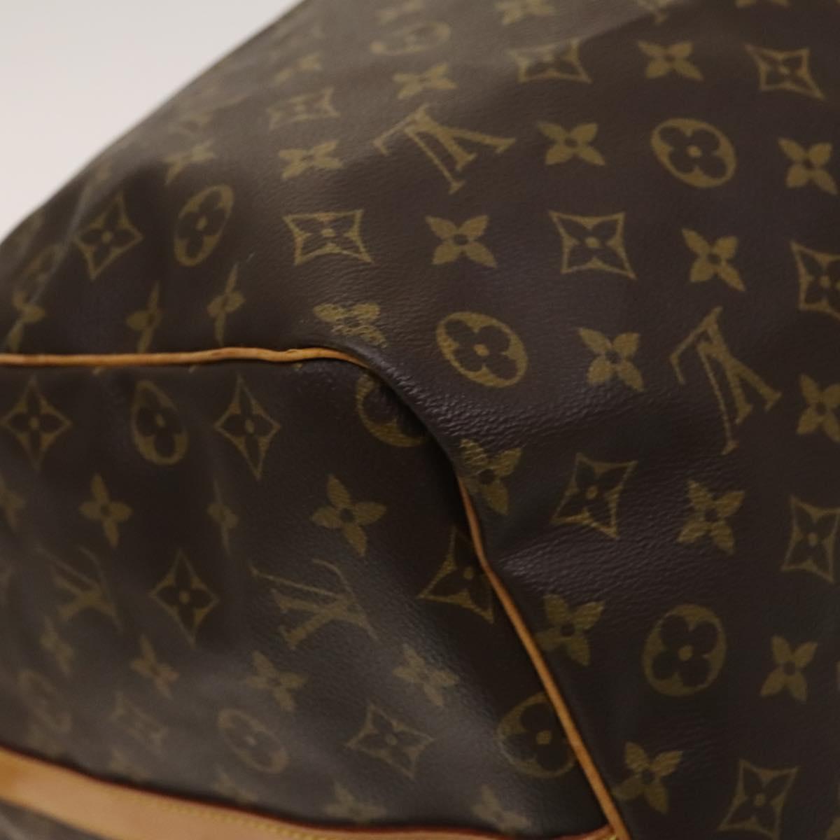 LOUIS VUITTON Monogram Keepall Bandouliere 60 Boston Bag M41412 LV Auth 136788