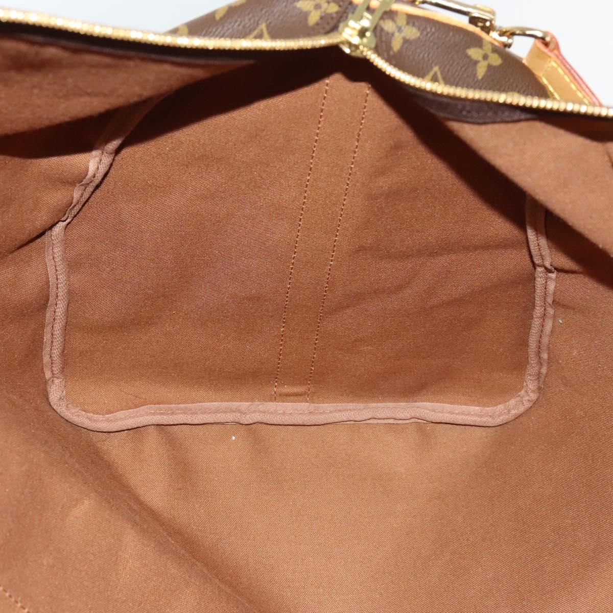 LOUIS VUITTON Monogram Keepall Bandouliere 60 Boston Bag M41412 LV Auth 136788