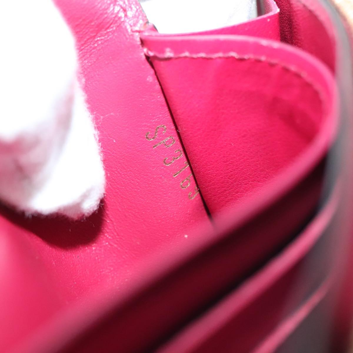 LOUIS VUITTON Monogram Portefeuille Flor Compact Wallet Fuchsia M64588 LV 136794