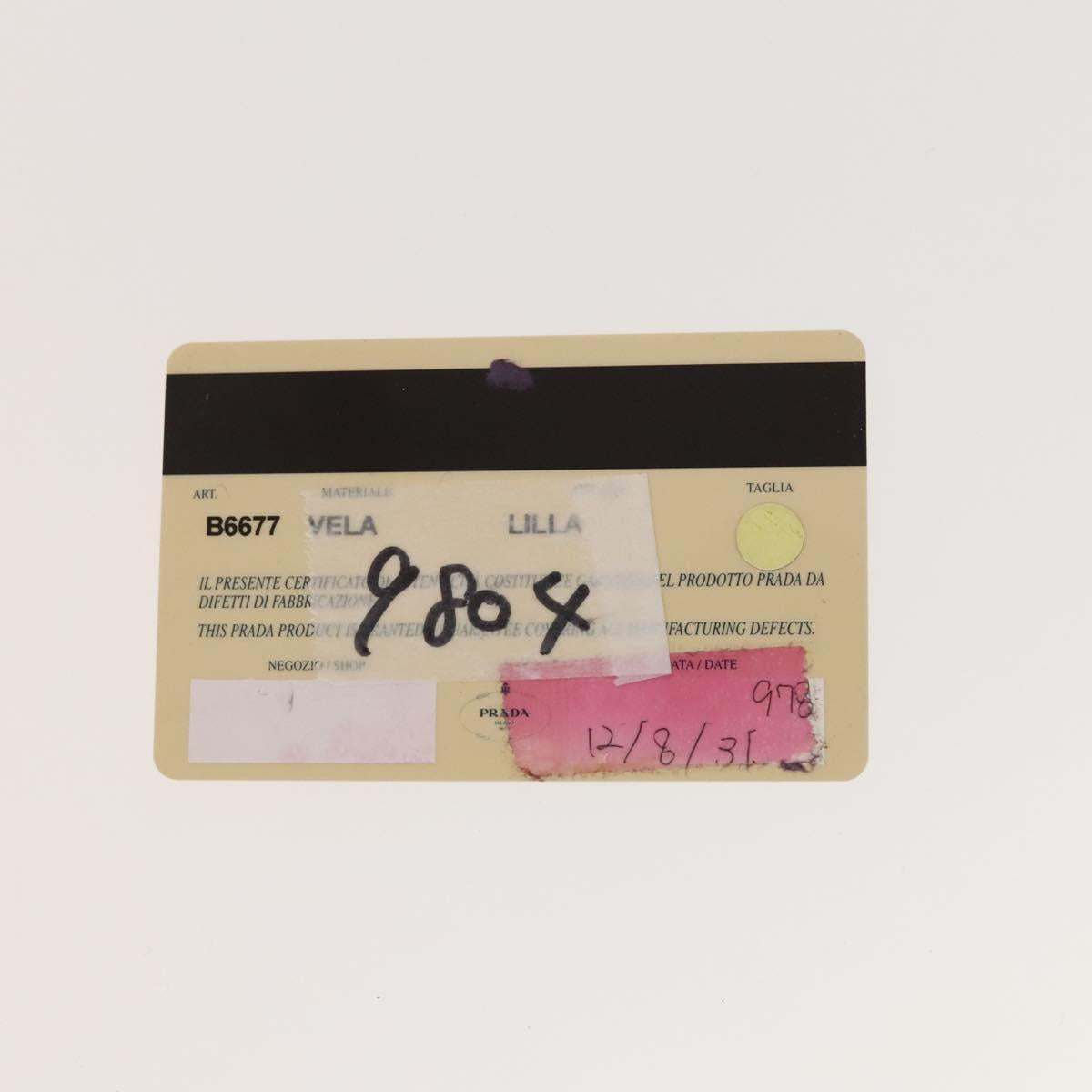 PRADA Backpack Nylon Pink Silver Auth 136807