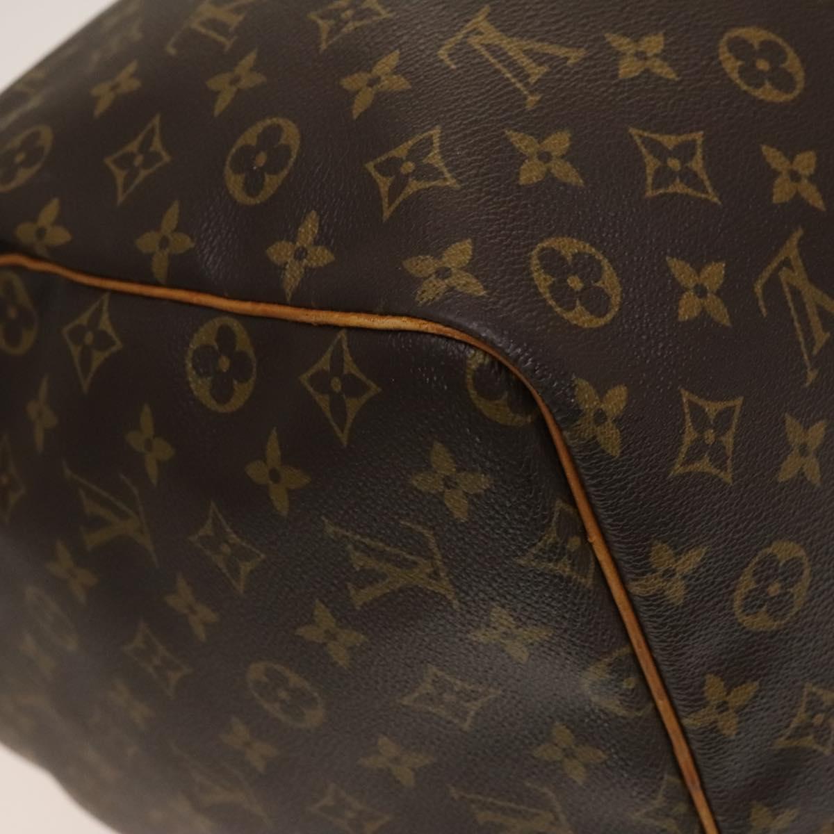 LOUIS VUITTON Monogram Keepall 60 Boston Bag M41422 LV Auth 136833