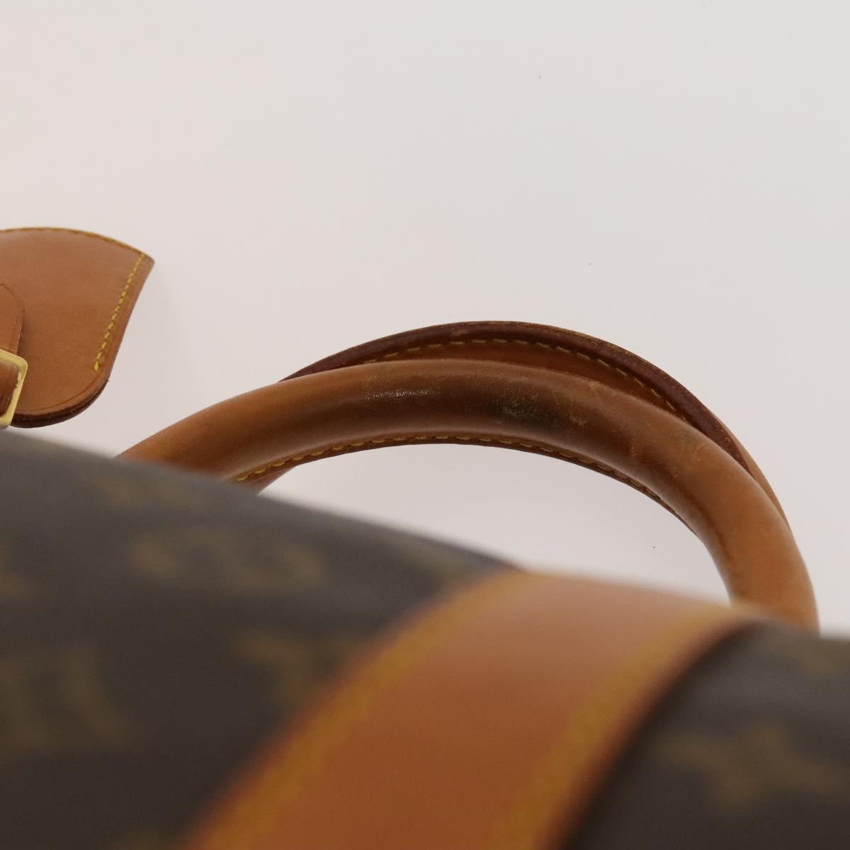 LOUIS VUITTON Monogram Keepall 60 Boston Bag M41422 LV Auth 136833