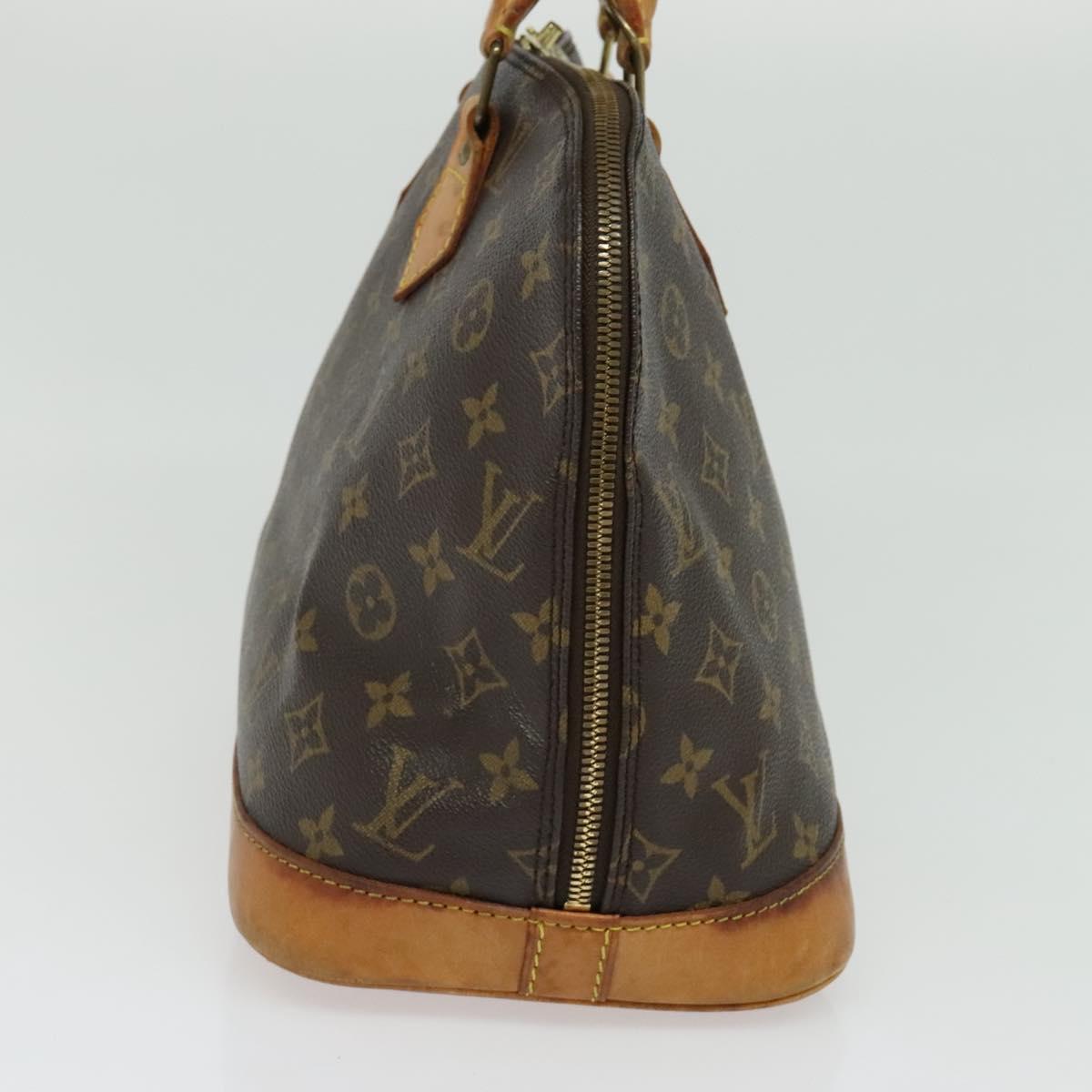 LOUIS VUITTON Monogram Alma Hand Bag M51130 LV Auth 136839