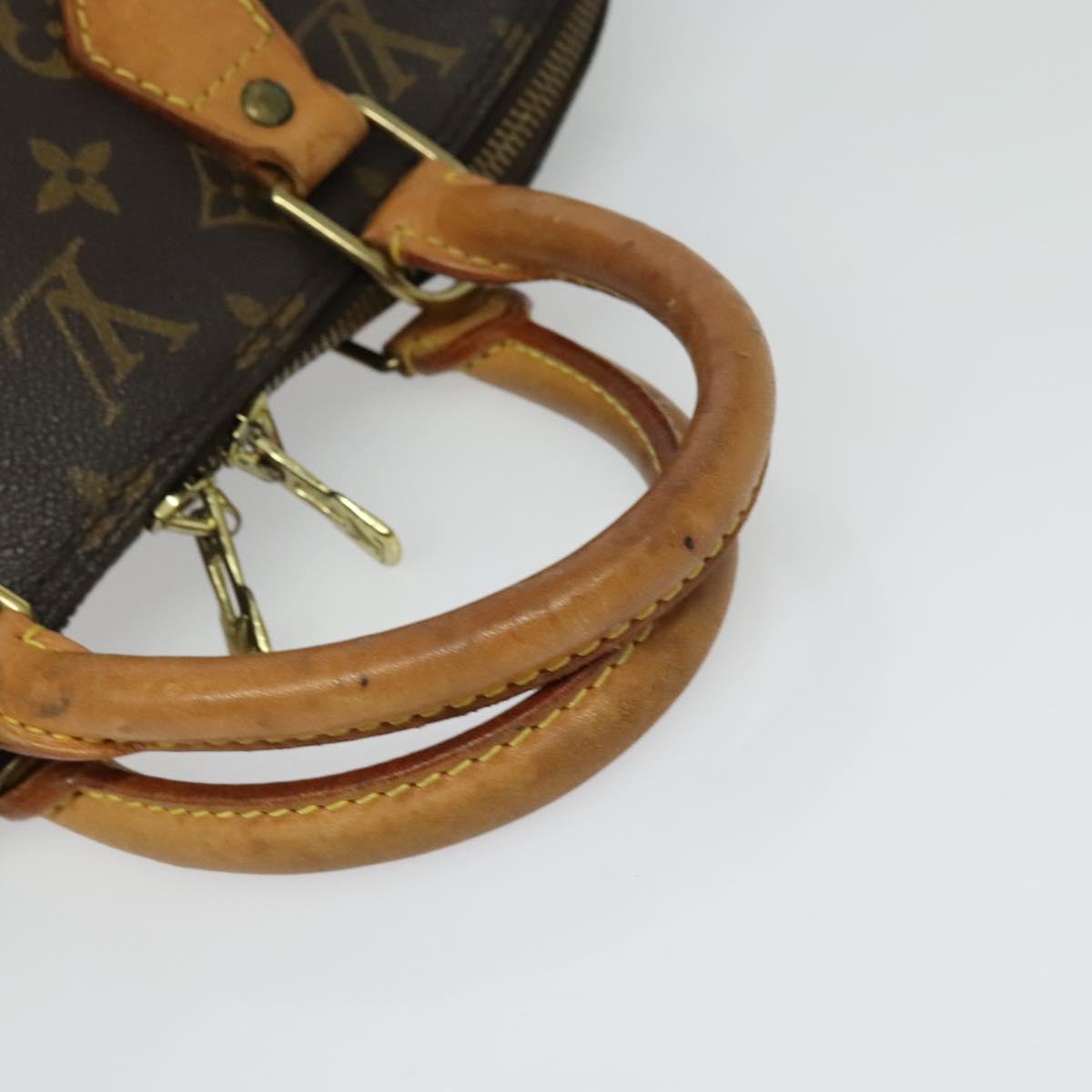 LOUIS VUITTON Monogram Alma Hand Bag M51130 LV Auth 136839