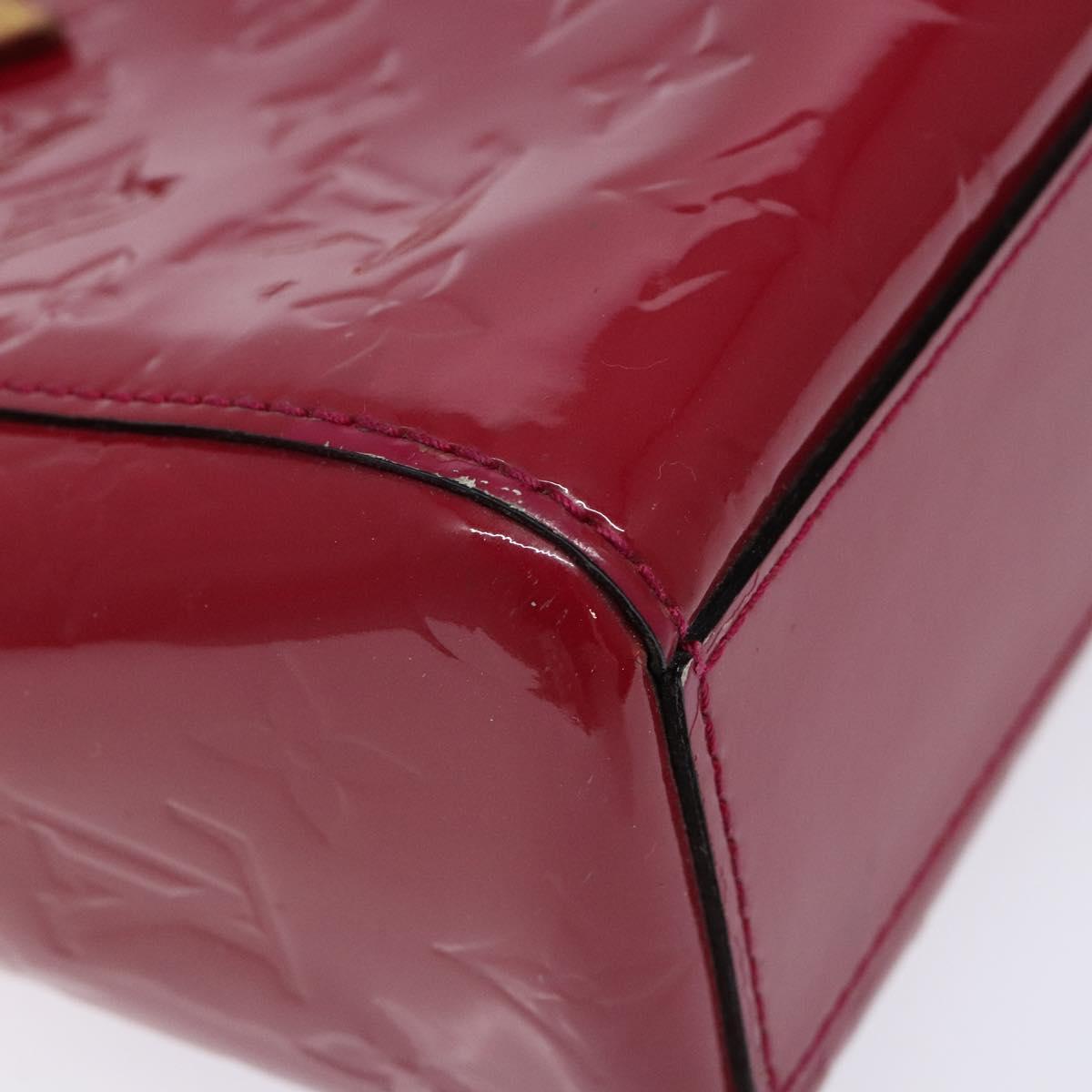 LOUIS VUITTON Monogram Vernis Catalina BB Bag Rose Andian M90016 LV Auth 136845