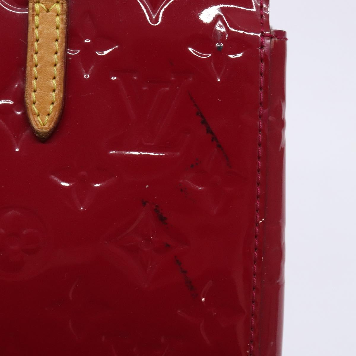 LOUIS VUITTON Monogram Vernis Catalina BB Bag Rose Andian M90016 LV Auth 136845