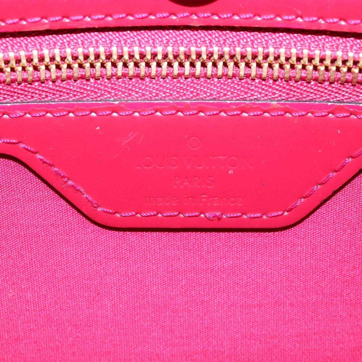 LOUIS VUITTON Monogram Vernis Catalina BB Bag Rose Andian M90016 LV Auth 136845