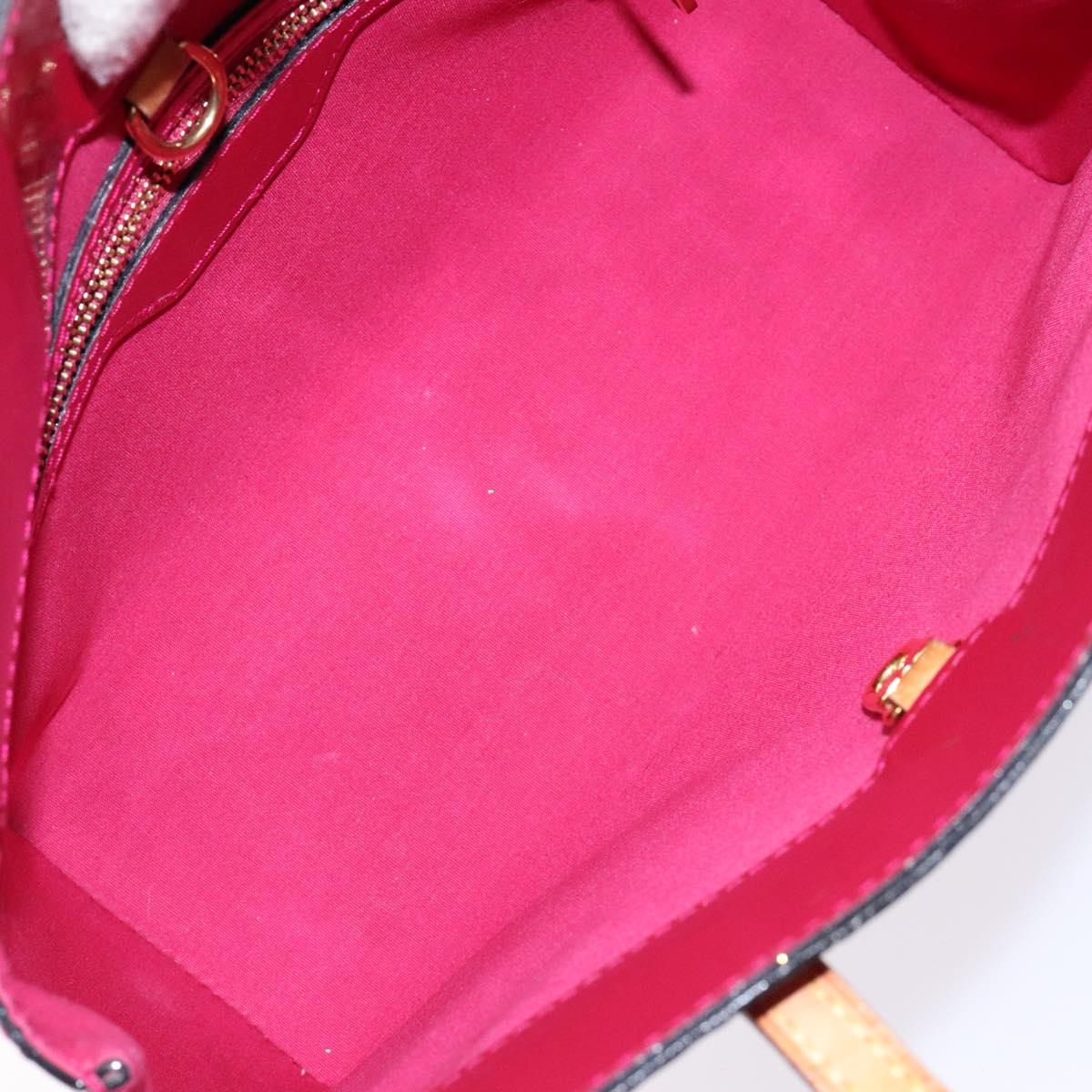 LOUIS VUITTON Monogram Vernis Catalina BB Bag Rose Andian M90016 LV Auth 136845