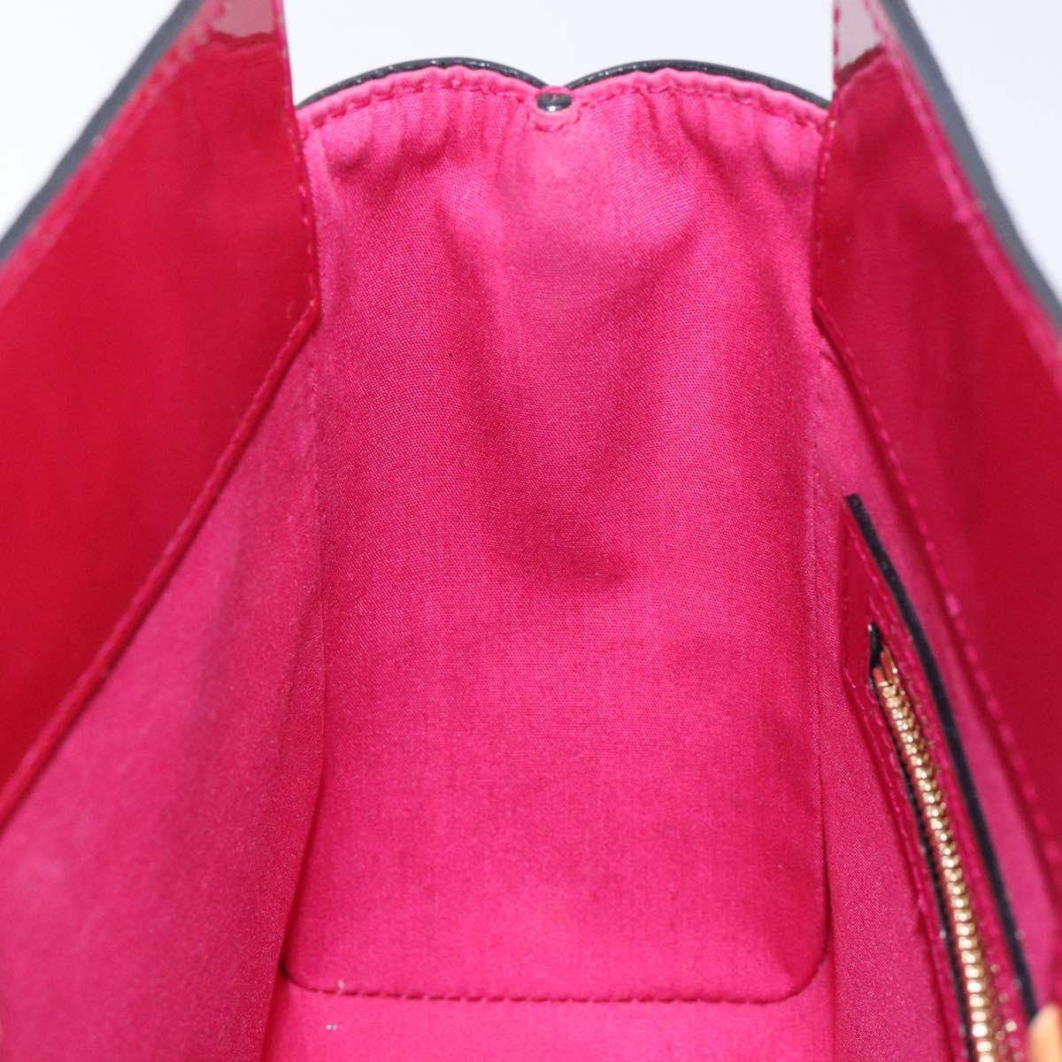 LOUIS VUITTON Monogram Vernis Catalina BB Bag Rose Andian M90016 LV Auth 136845