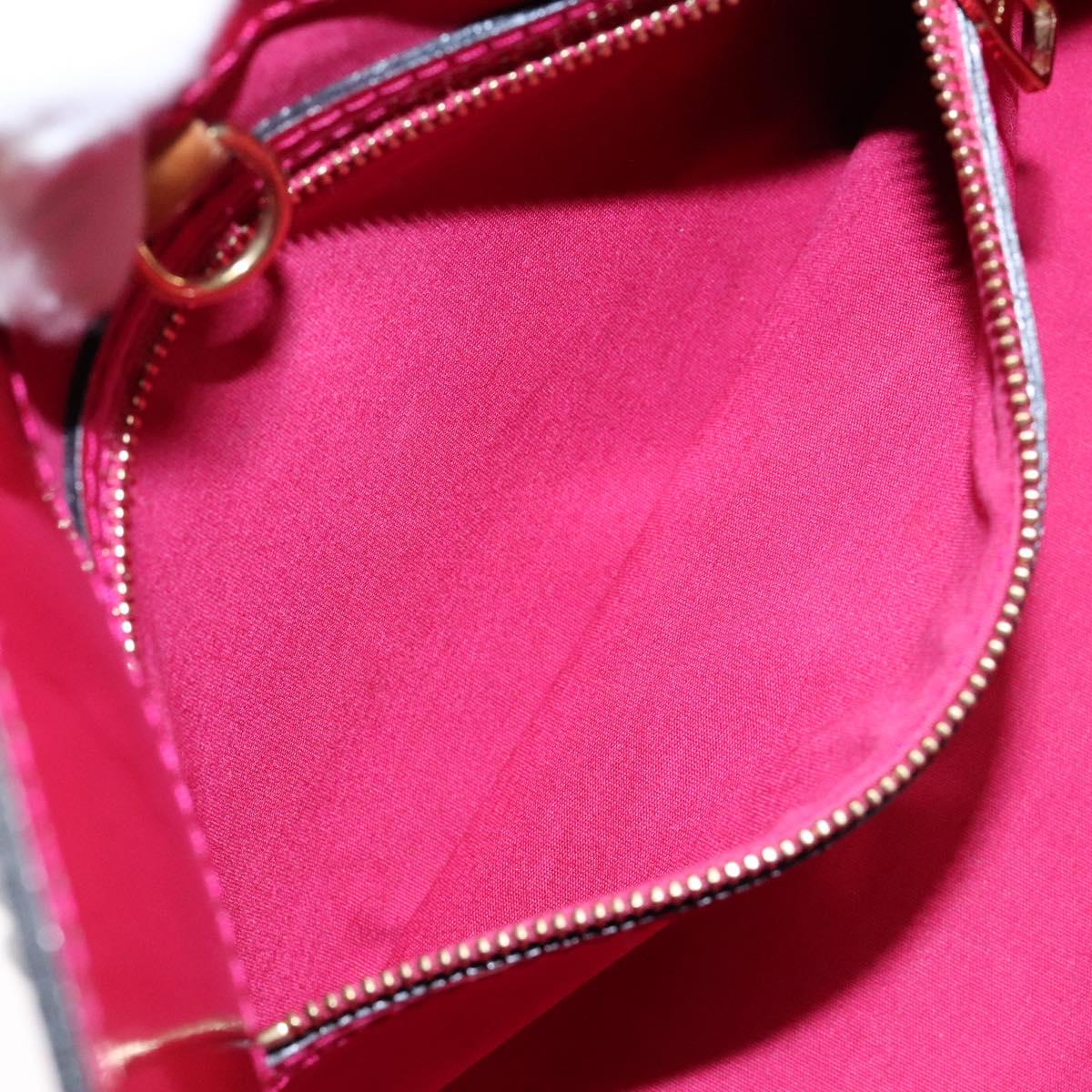 LOUIS VUITTON Monogram Vernis Catalina BB Bag Rose Andian M90016 LV Auth 136845
