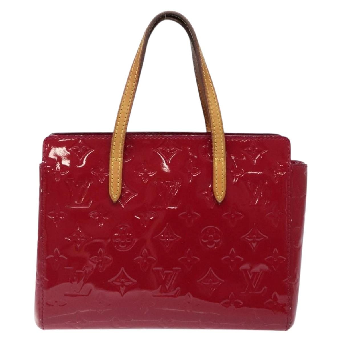 LOUIS VUITTON Monogram Vernis Catalina BB Bag Rose Andian M90016 LV Auth 136845