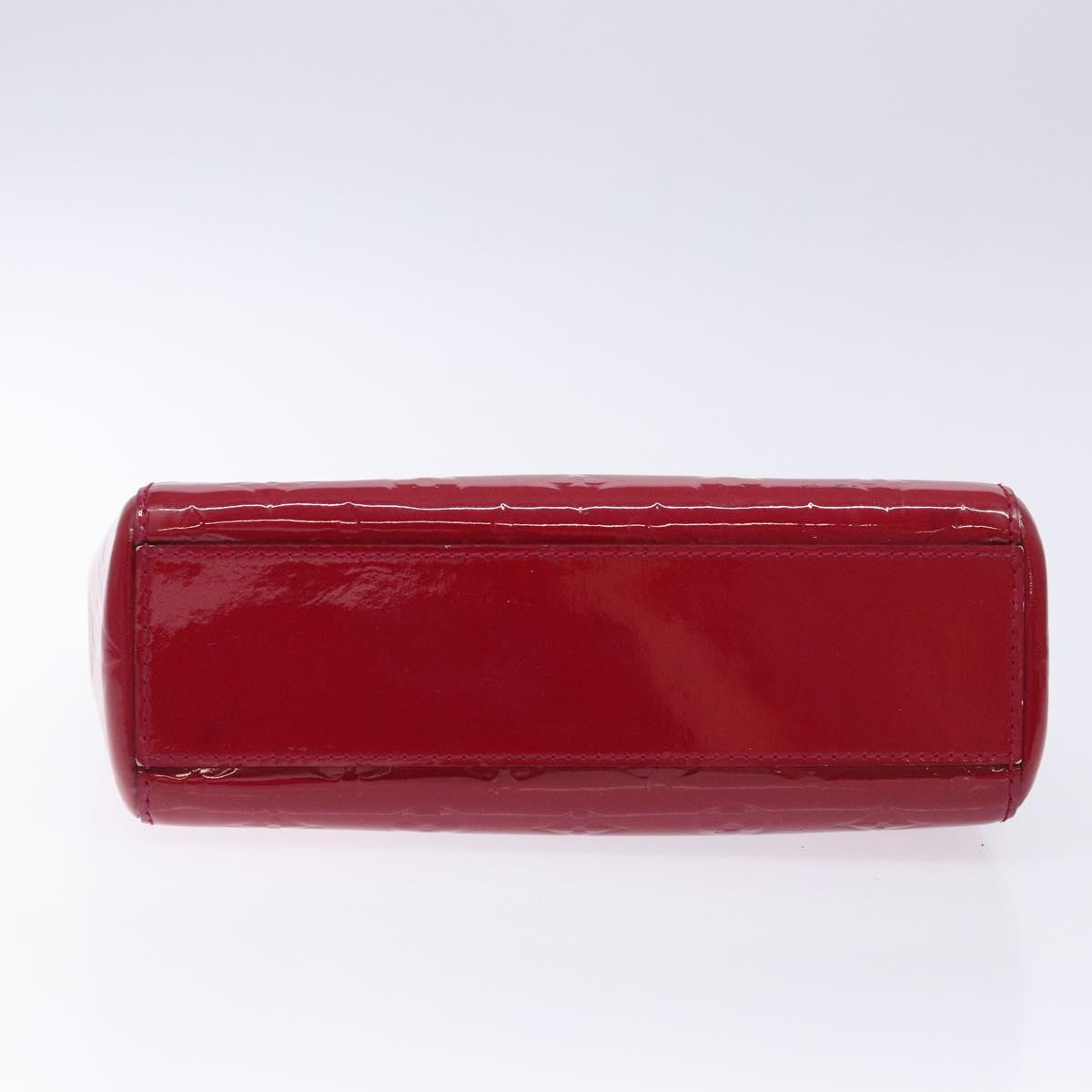 LOUIS VUITTON Monogram Vernis Catalina BB Bag Rose Andian M90016 LV Auth 136845