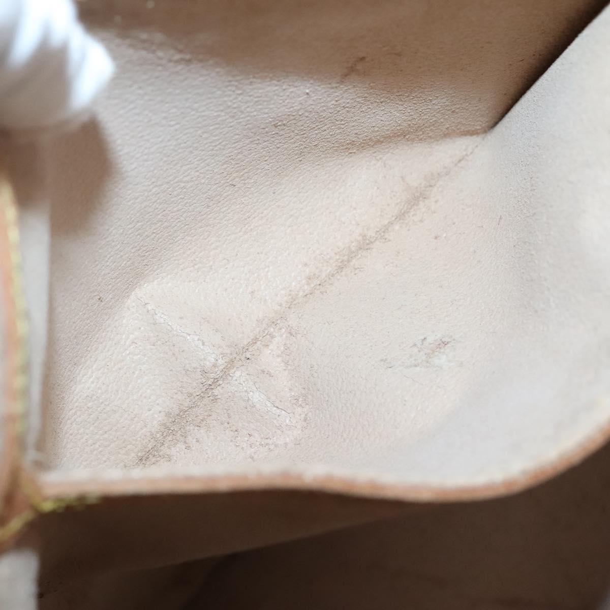 LOUIS VUITTON Monogram Bucket GM Shoulder Bag M42236 LV Auth 136859