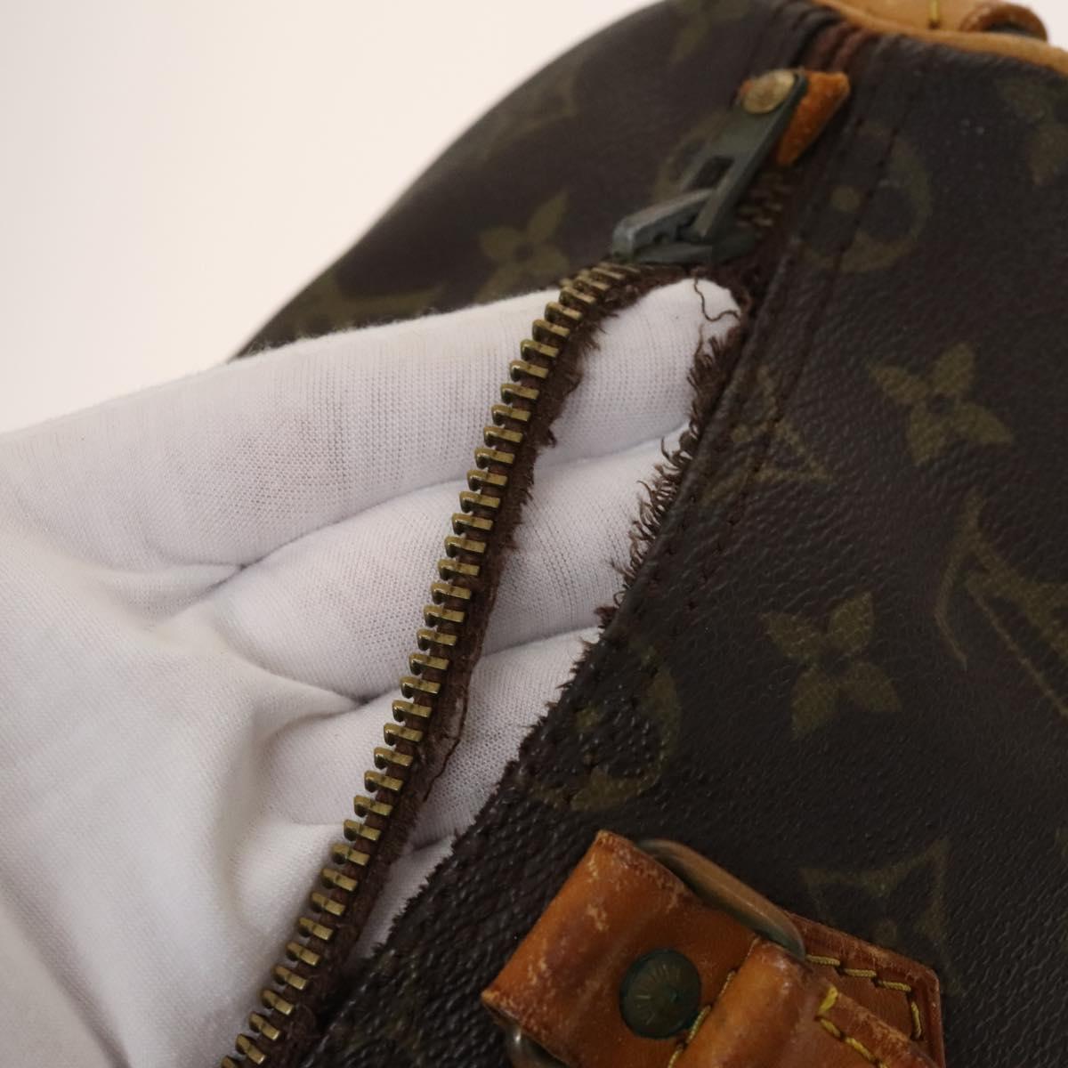 LOUIS VUITTON Monogram Speedy 35 Hand Bag M41524 LV Auth 136864