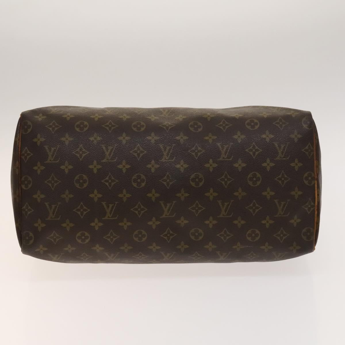 LOUIS VUITTON Monogram Speedy 40 Hand Bag M41522 LV Auth 136865