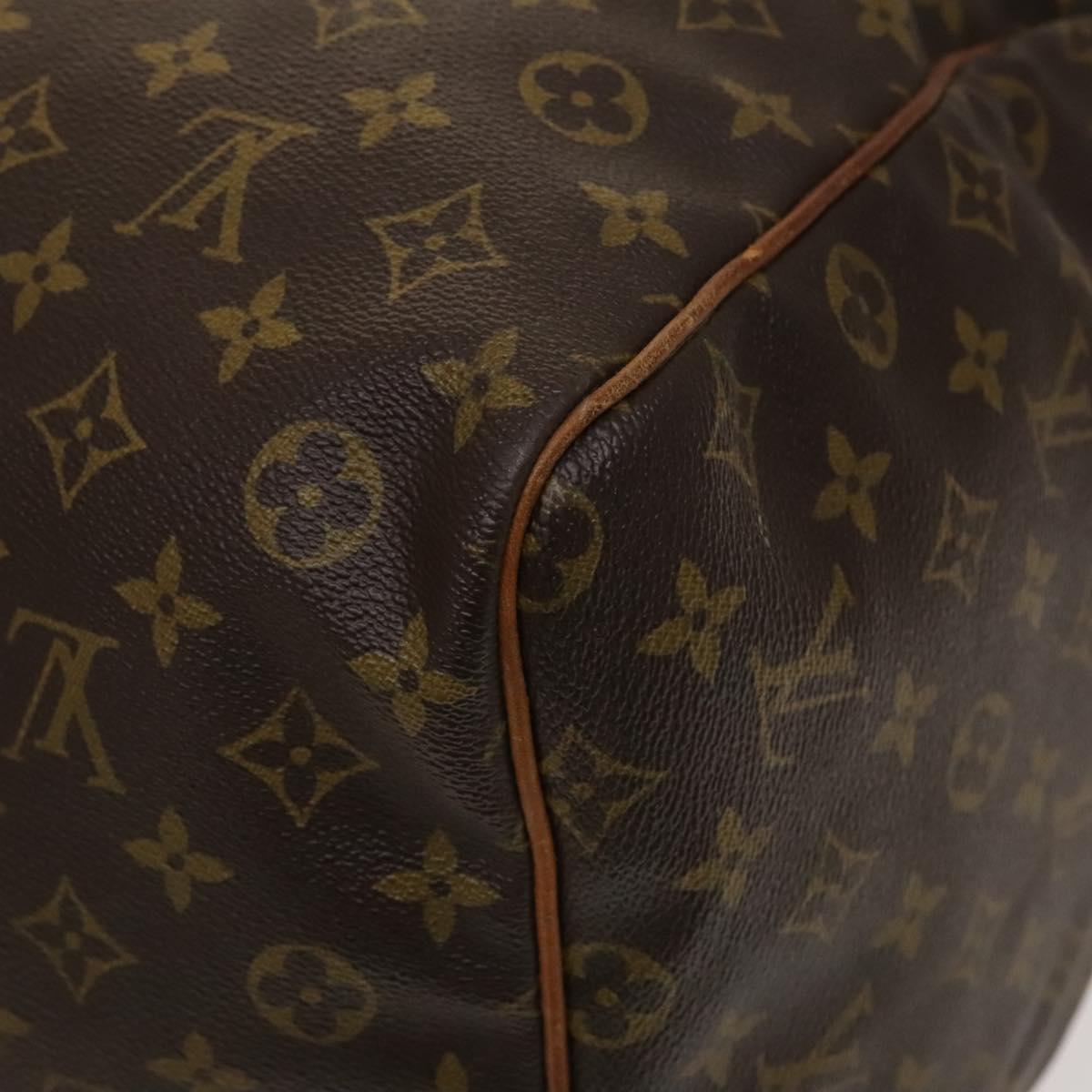 LOUIS VUITTON Monogram Keepall 60 Boston Bag M41422 LV Auth 136866