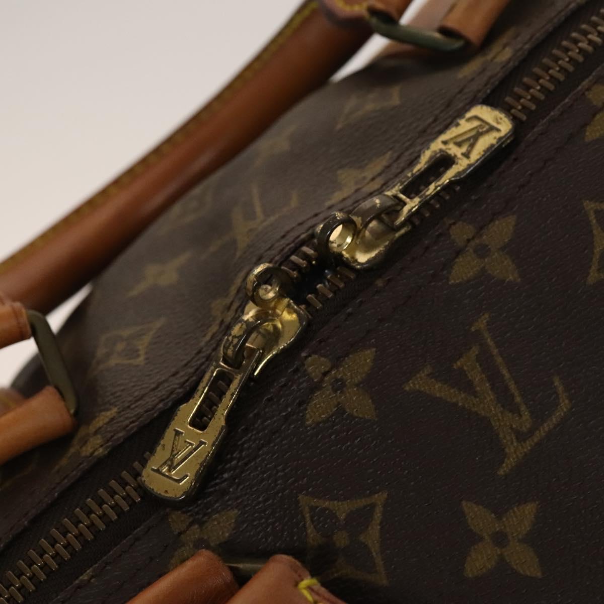 LOUIS VUITTON Monogram Keepall 60 Boston Bag M41422 LV Auth 136866