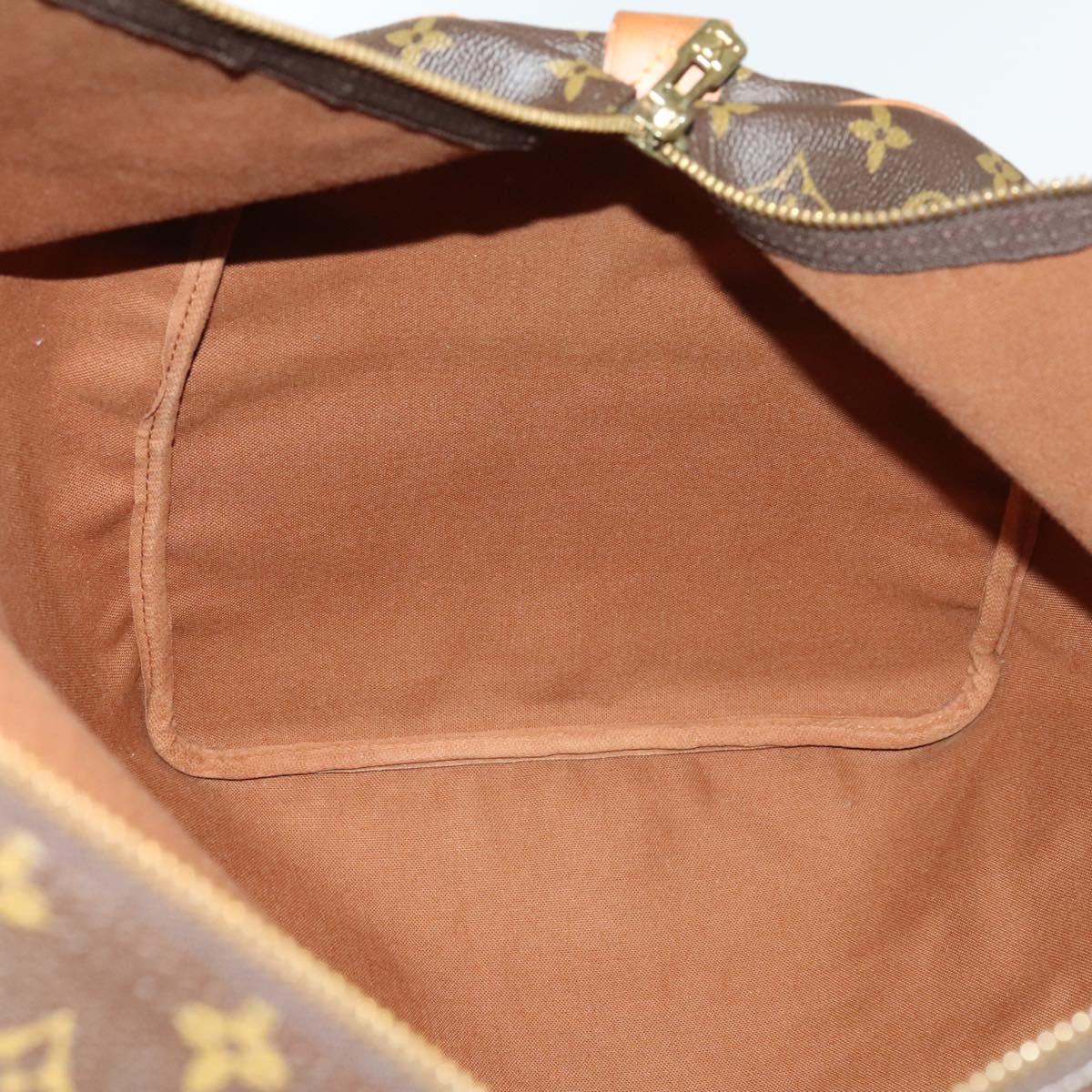 LOUIS VUITTON Monogram Keepall 60 Boston Bag M41422 LV Auth 136866