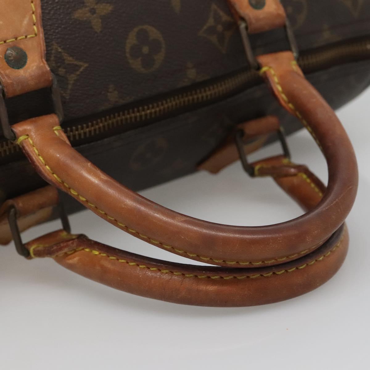 LOUIS VUITTON Monogram Speedy 30 Hand Bag M41526 LV Auth 136899