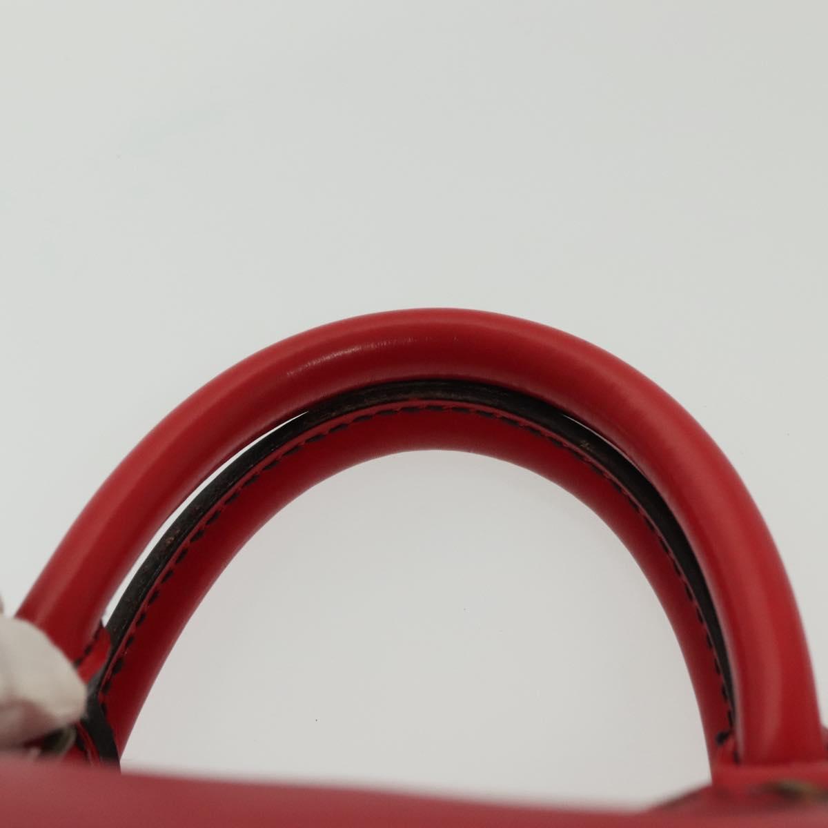 LOUIS VUITTON Epi Speedy 35 Hand Bag Castilian Red M42997 LV Auth 136904