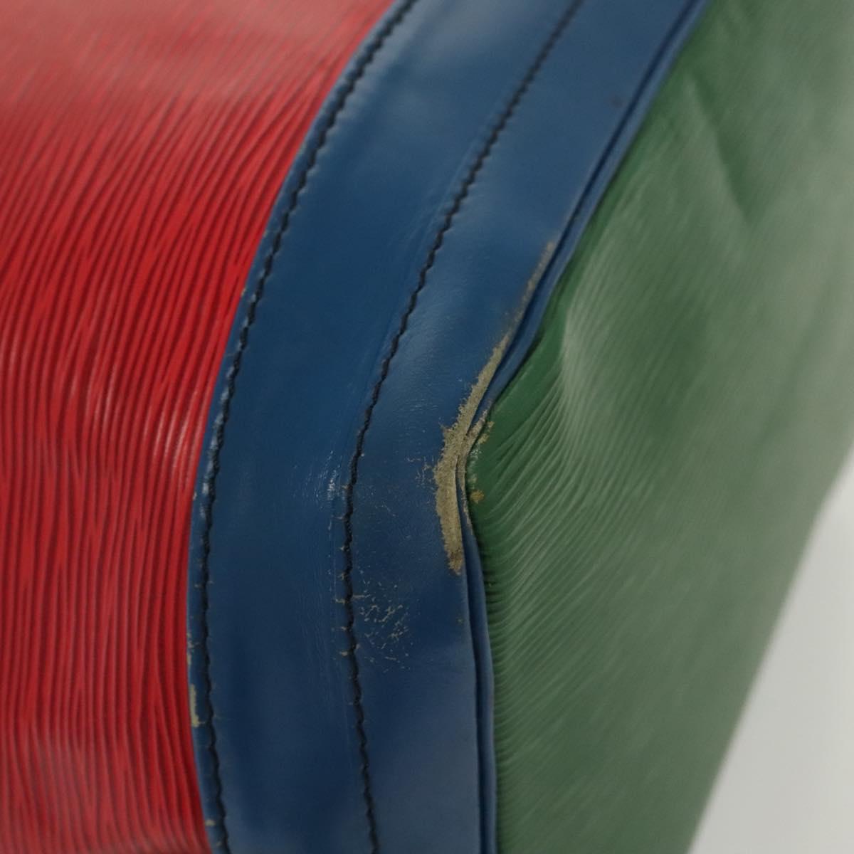 LOUIS VUITTON Epi Toriko Color Noe Bag Red Blue Green M44084 LV Auth 136908