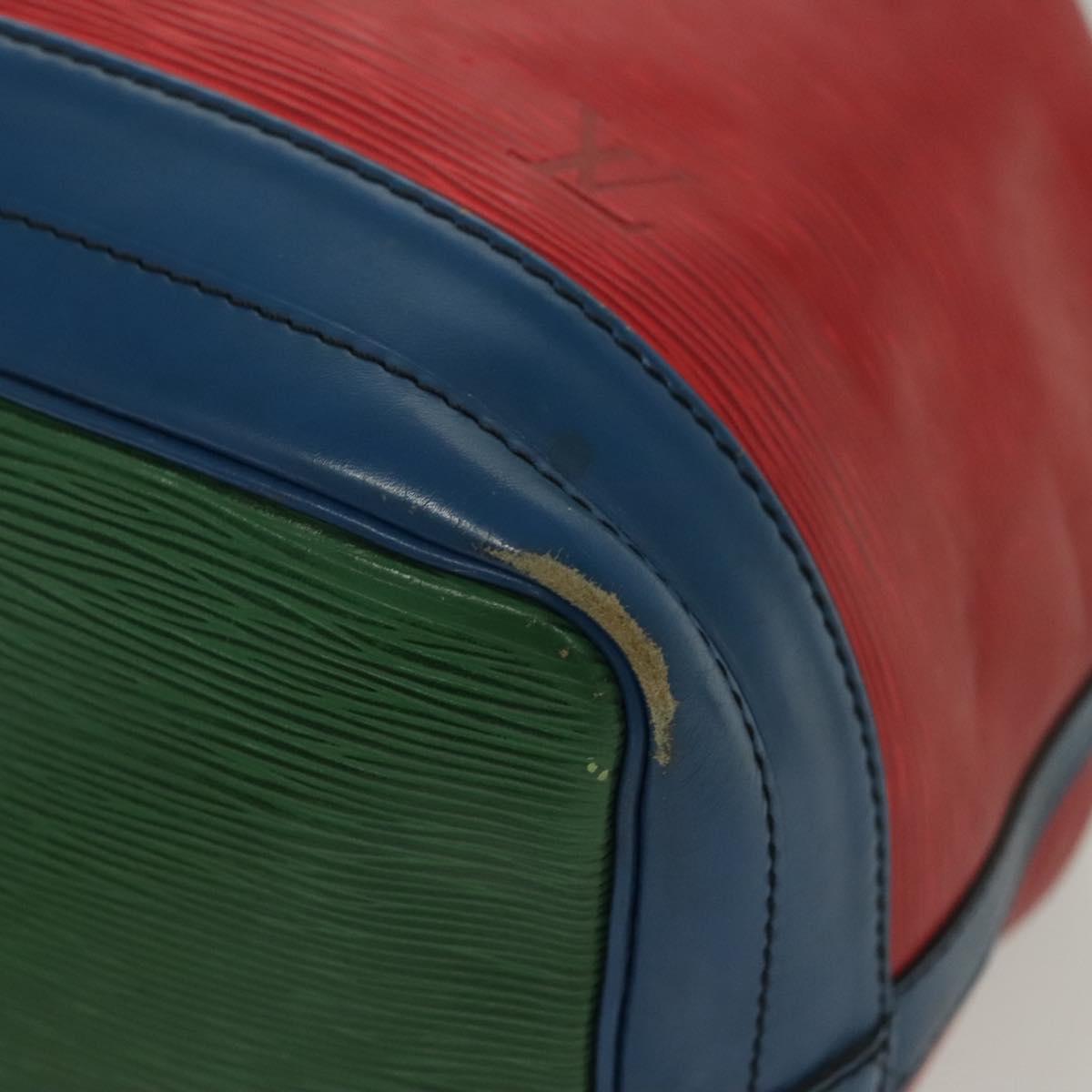 LOUIS VUITTON Epi Toriko Color Noe Bag Red Blue Green M44084 LV Auth 136908
