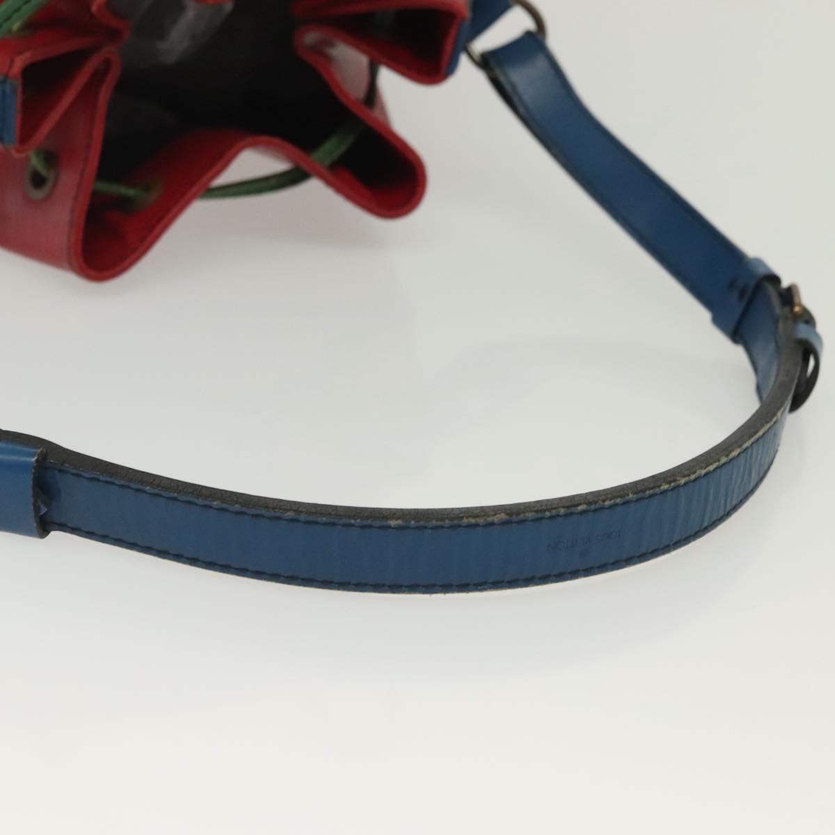 LOUIS VUITTON Epi Toriko Color Noe Bag Red Blue Green M44084 LV Auth 136908