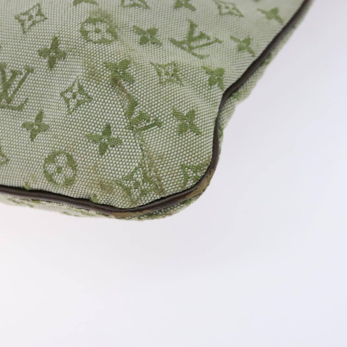 LOUIS VUITTON Monogram Mini Françoise Tote Bag 2way Khaki M92209 LV Auth 136910
